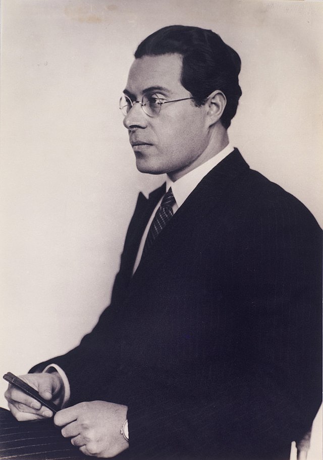 Portrait of László Moholy-Nagy, 1930