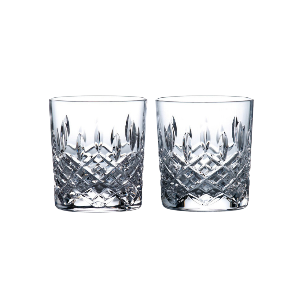 Royal Doulton's Highclere Tumblers, part of the R&D Collection, are crafted from premium crystal with diamond and wedge cut patterns, offering a sophisticated touch to your favourite beverages.